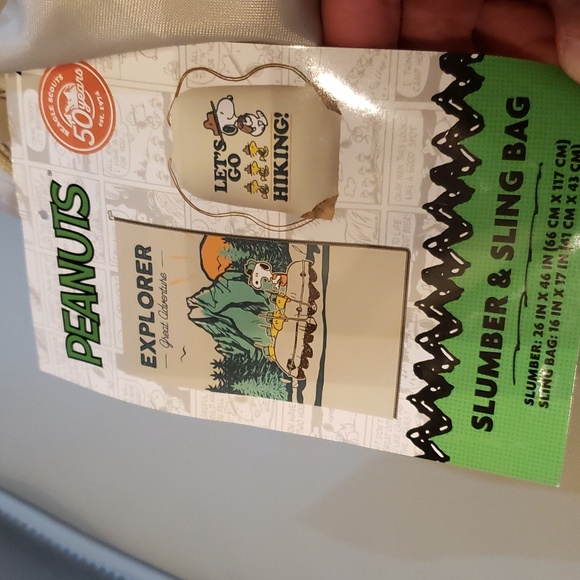 Beagle Scout 50th years Slumber & Sling Bag NWT - Picture 2 of 5